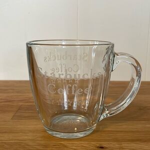 Starbucks Barista Clear Mug - 15.5 oz